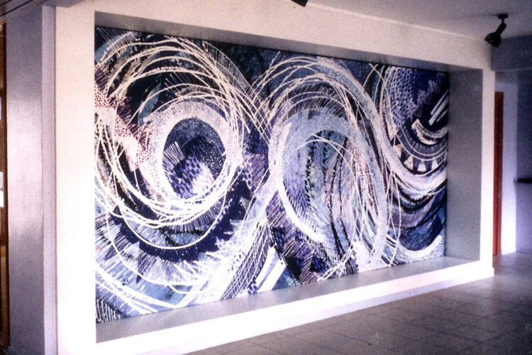 1988, sans titre, acrylique
