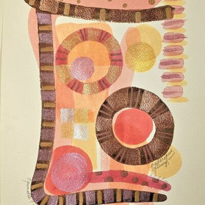 La couleur danse, la matière scintille, le regard s’immerge.