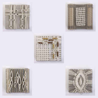 Porcelaine et textile tracent une cartographie du lien et du mouvement
